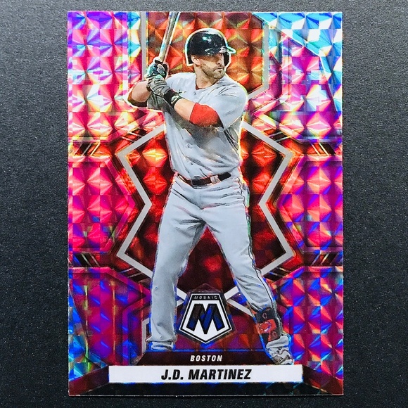 J.D. Martinez - 2022 Panini Mosaic Mosaic Pink Camo #161 - Picture 1 of 2
